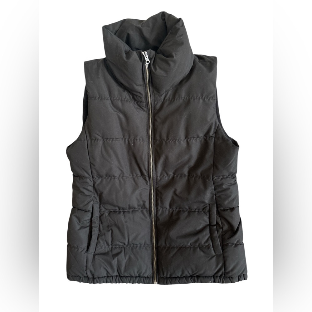 Black Puffy Vest